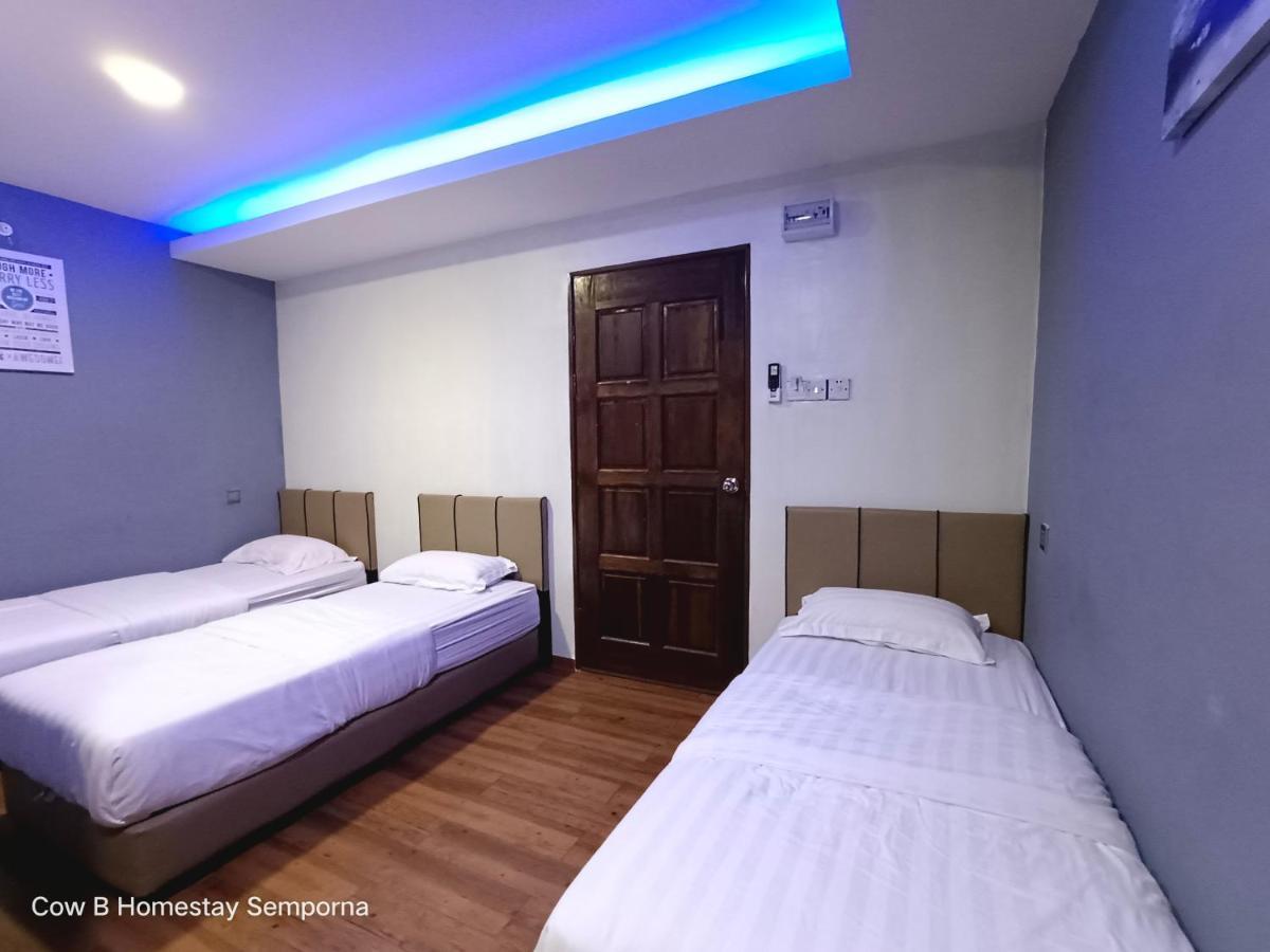 Cow B Homestay Semporna Dış mekan fotoğraf