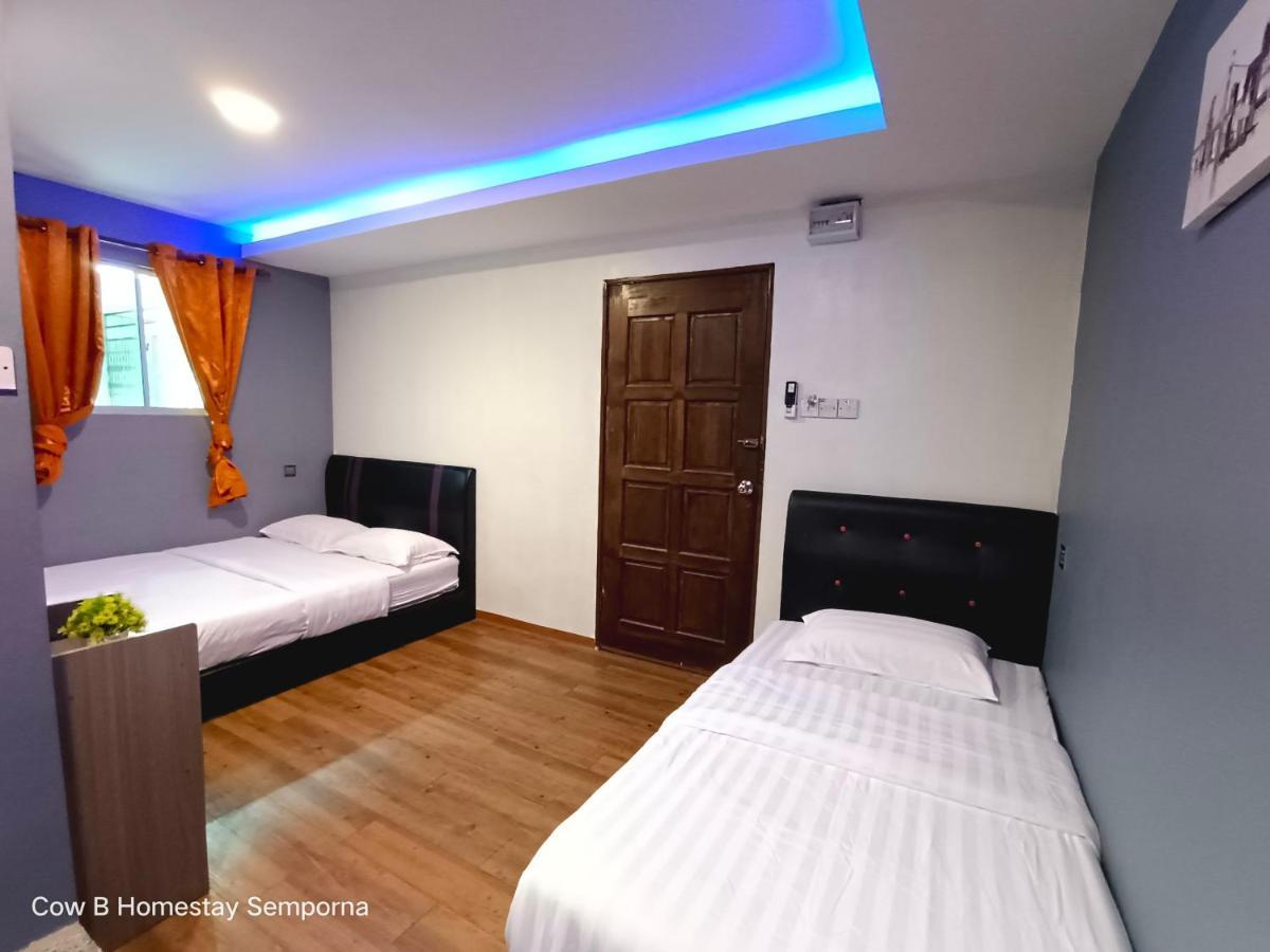 Cow B Homestay Semporna Dış mekan fotoğraf